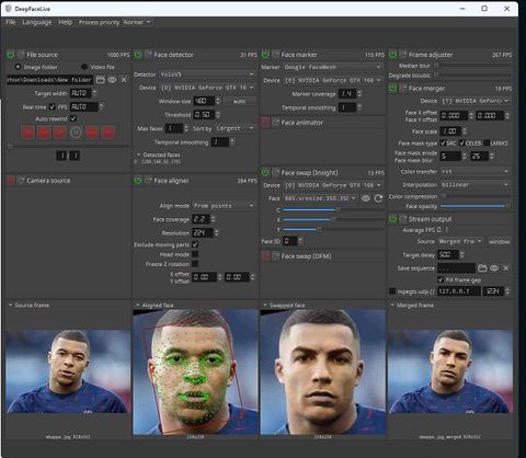Code Tool Deepfake Hoán Đổi Khuôn Mặt Realtime, Face Swap Vi - ảnh 2