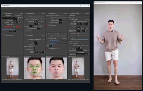 Code Tool Deepfake Hoán Đổi Khuôn Mặt Realtime, Face Swap Vi - ảnh 3