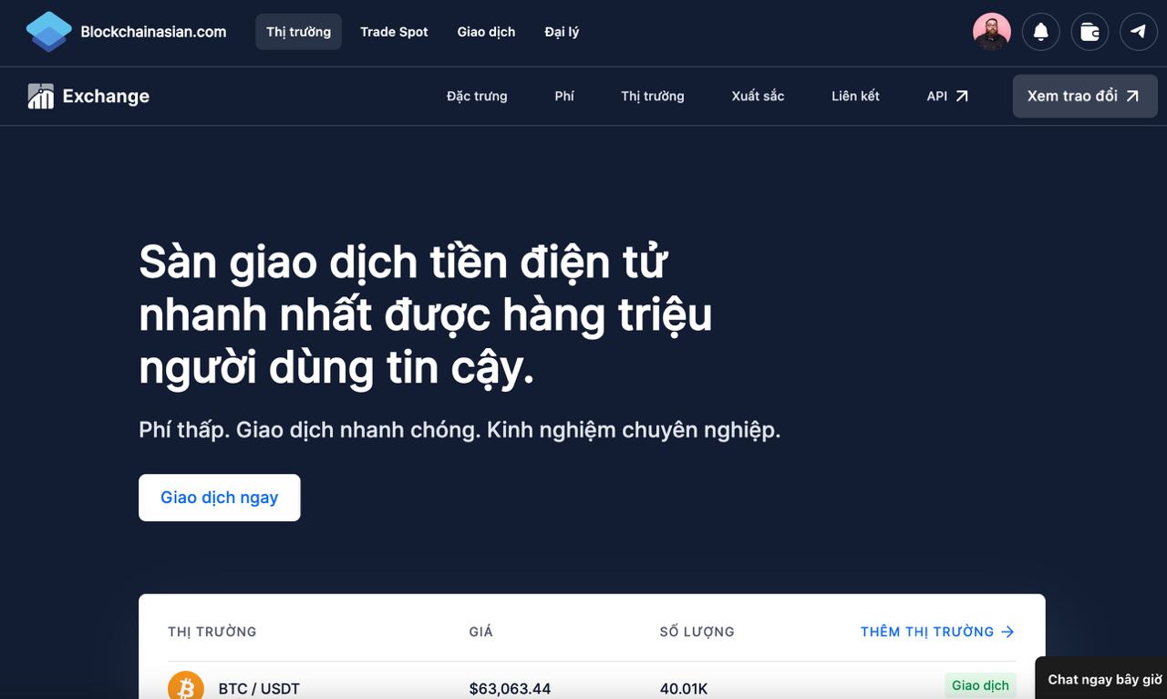 Source Code Sàn Giao Dịch Tiền Điện Tử Demo - Nhận Code App  - ảnh 2