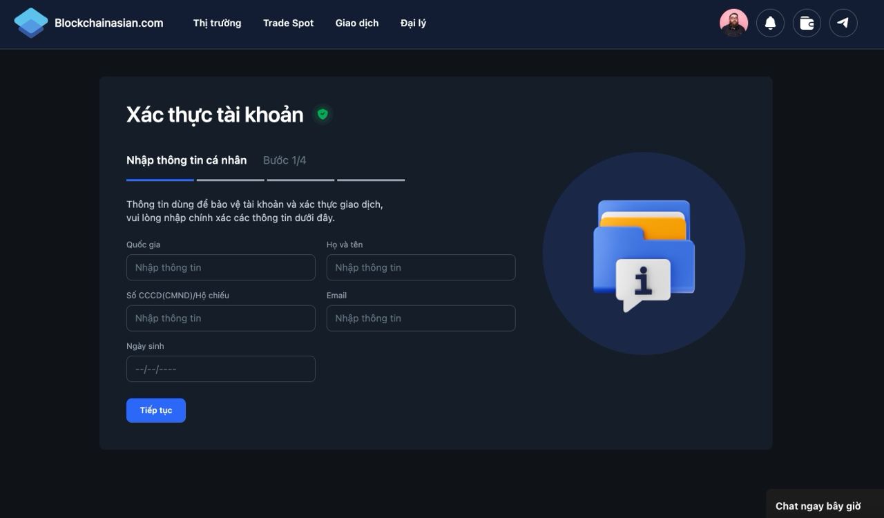 Source Code Sàn Giao Dịch Tiền Điện Tử Demo - Nhận Code App  - ảnh 6