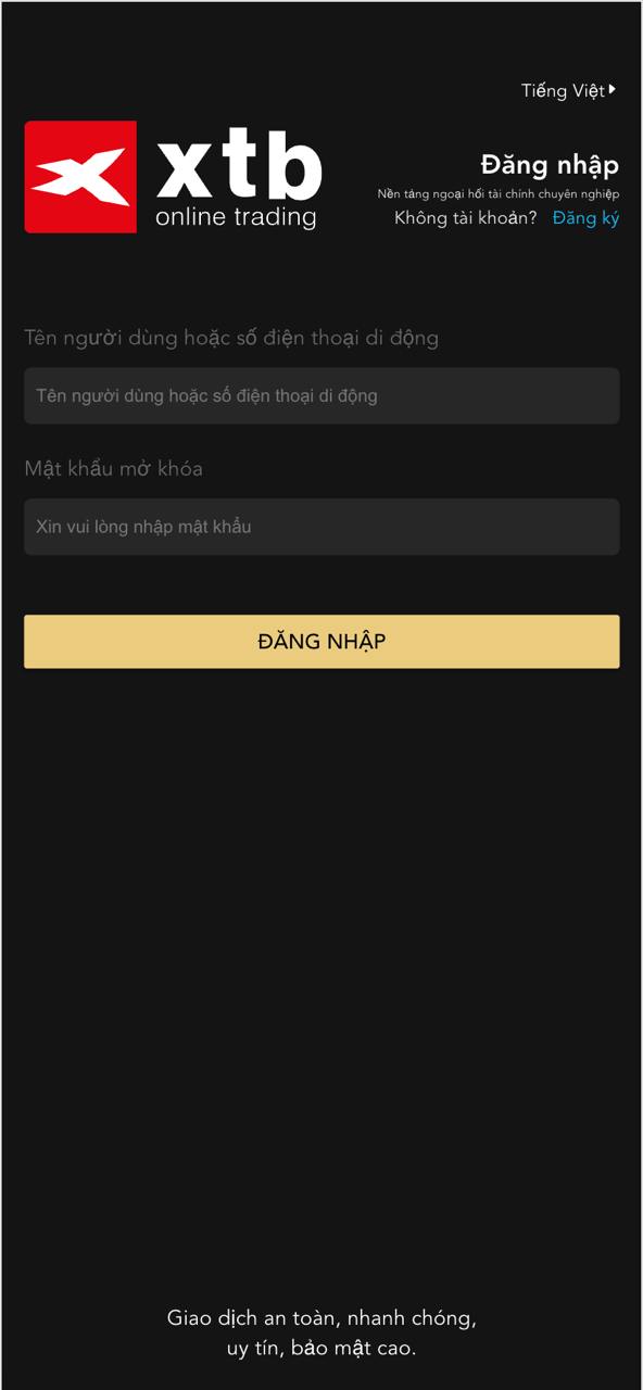 Source Code App Sàn Đầu Tư Chứng Khoán Ngoại Hối - Thuê Làm - ảnh 1