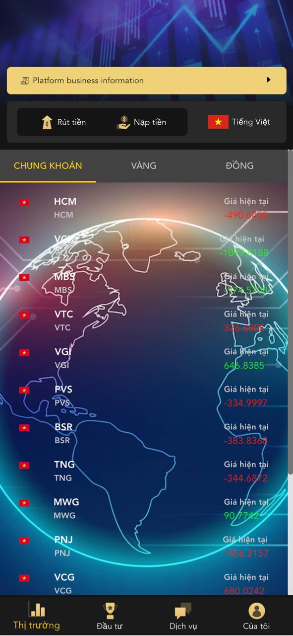 Code App Đầu Tư Chứng Khoán - Forex CFD Demo Giao Diện MetaT - ảnh 2