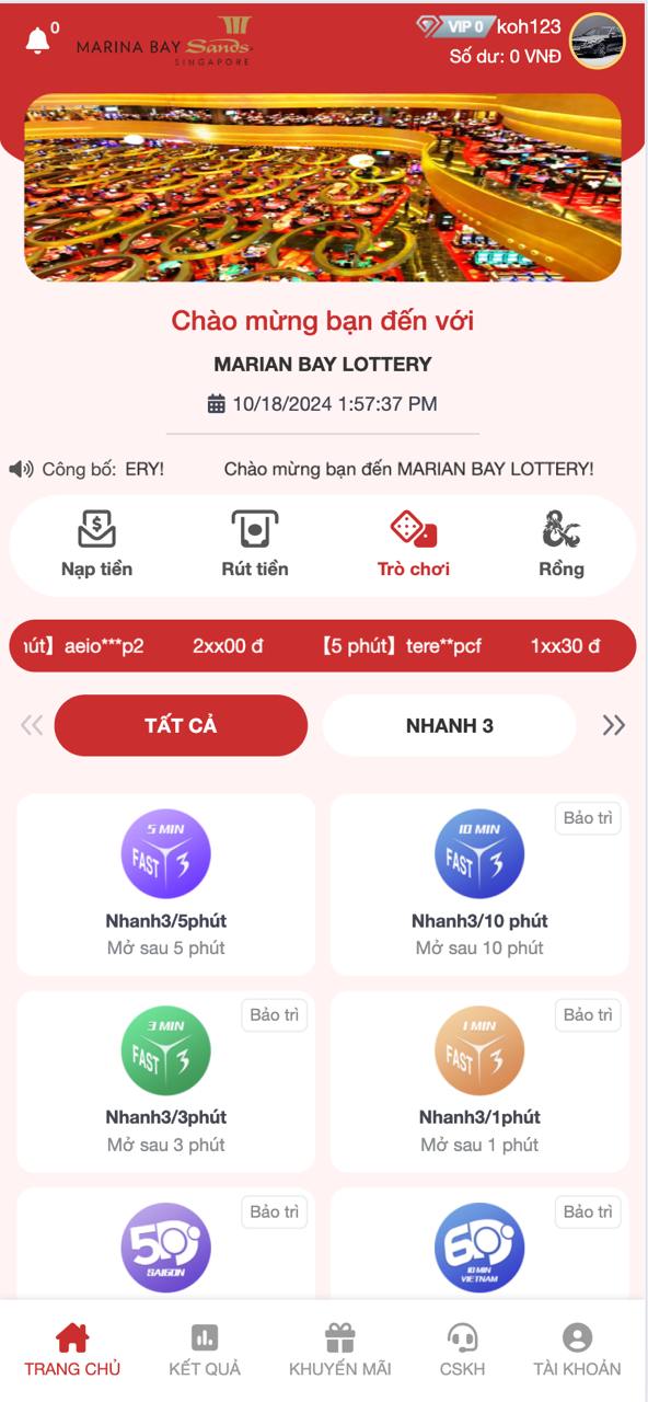 Code App Xổ Số Demo - Game Nhanh 3 Realtime, Admin Chỉnh Kết - ảnh 2