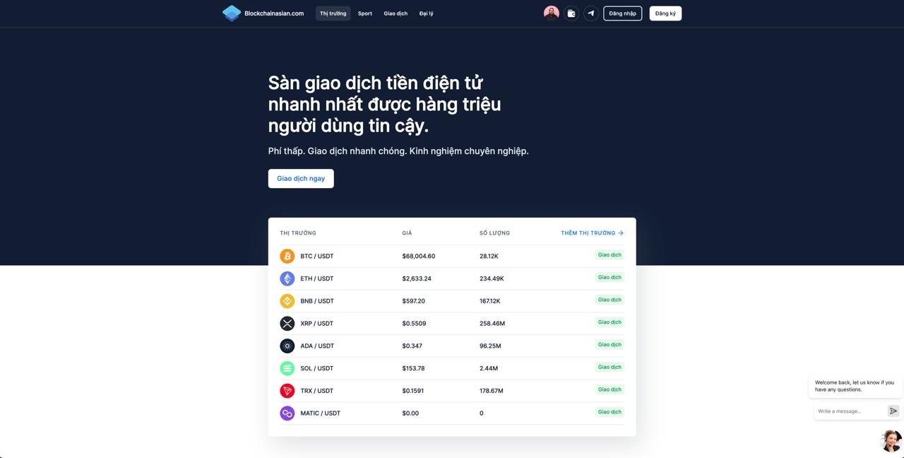 Code App Sàn Giao Dịch Đầu Tư - Biến Thể Aztrade, Source Web - ảnh 1
