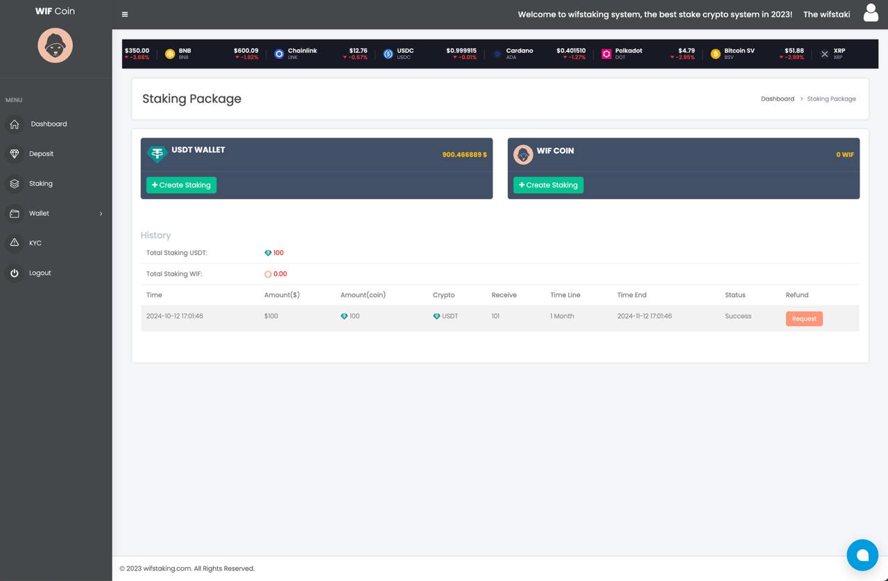 Code App Staking Crypto Theo Gói, Trả Lãi Đa Tiền Tệ, Nạp Rú - ảnh 5