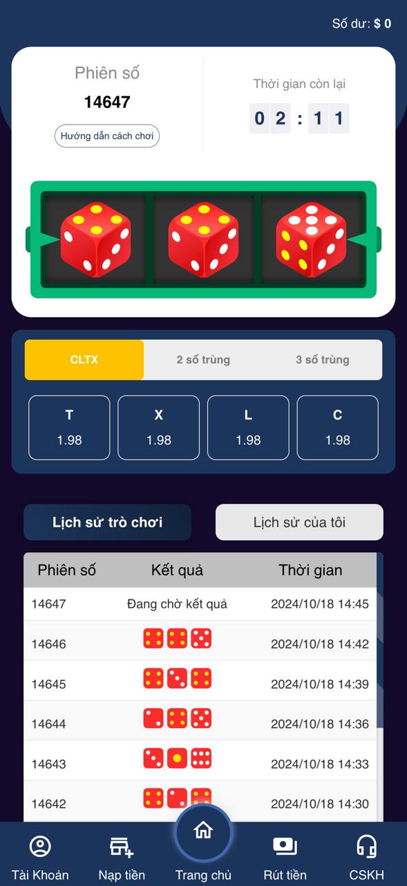 Code App Sổ Số Xúc Xắc Demo - Admin Bẻ Phiên Quản Lý Kết Quả - ảnh 5
