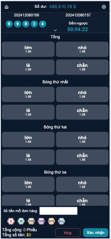 Code app game dự đoán số kết quả theo vòng: demo set tỉ lệ, - ảnh 2