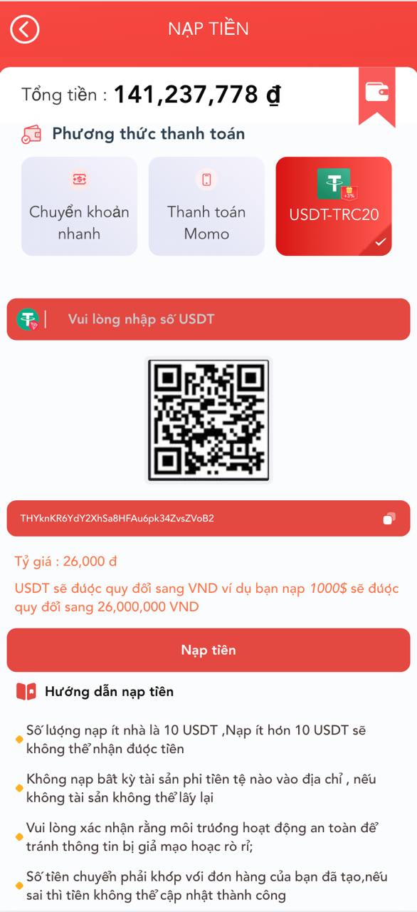 Code app xổ số lottery demo: hoàn cược, nạp USDT mạng Tron,  - ảnh 4