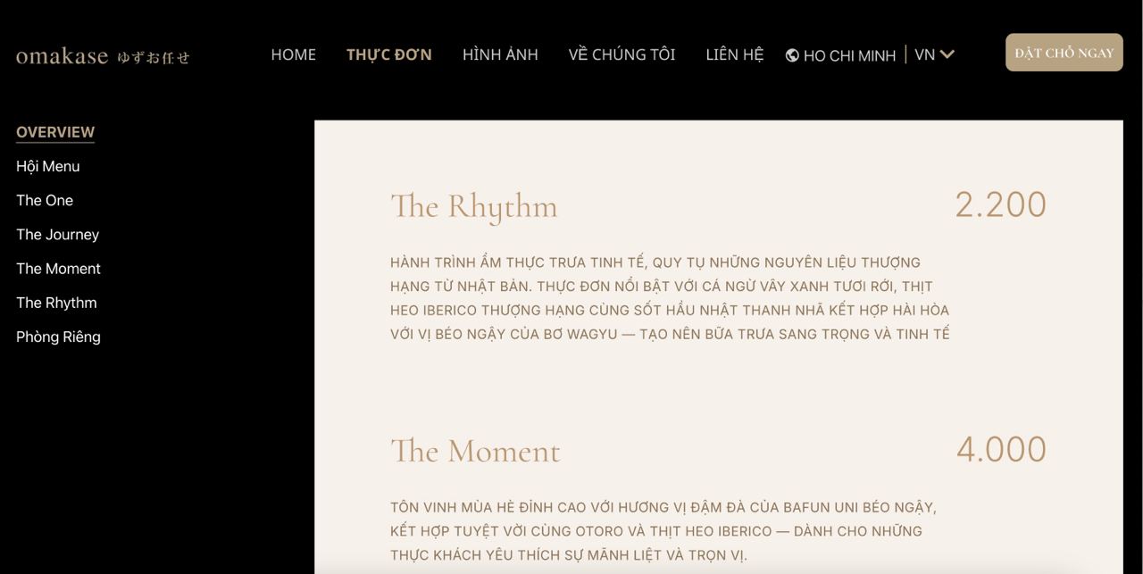 Code Website Đặt Chỗ Nhà Hàng Cao Cấp: Booking, Thanh Toán & - ảnh 3