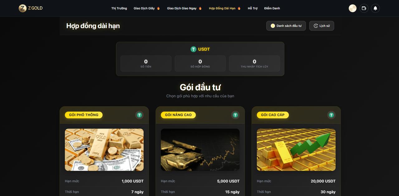 Code App Sàn Giao Dịch Vàng & Crypto ZGold: Giá Vàng Realtim - ảnh 9