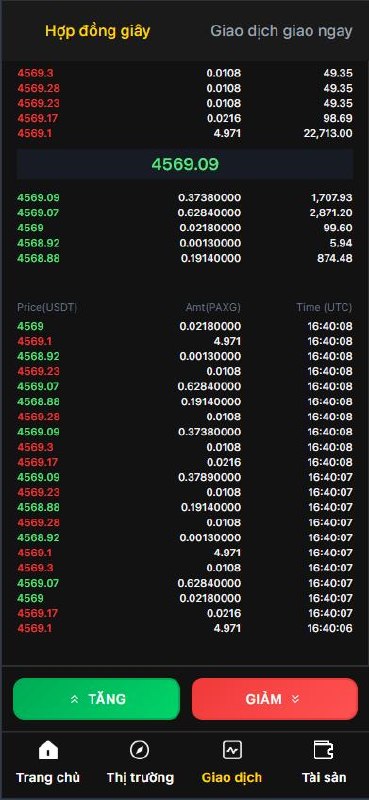 Code App Sàn Giao Dịch Vàng & Crypto ZGold: Giá Vàng Realtim - ảnh 18