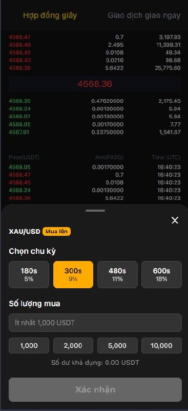 Code App Sàn Giao Dịch Vàng & Crypto ZGold: Giá Vàng Realtim - ảnh 19