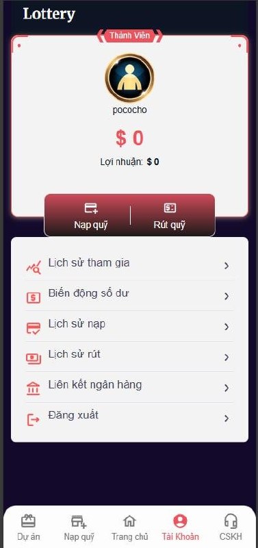 Code App Quỹ Từ Thiện Theo Phiên - Demo Quản Lý Quỹ, Nạp/Rút - ảnh 2