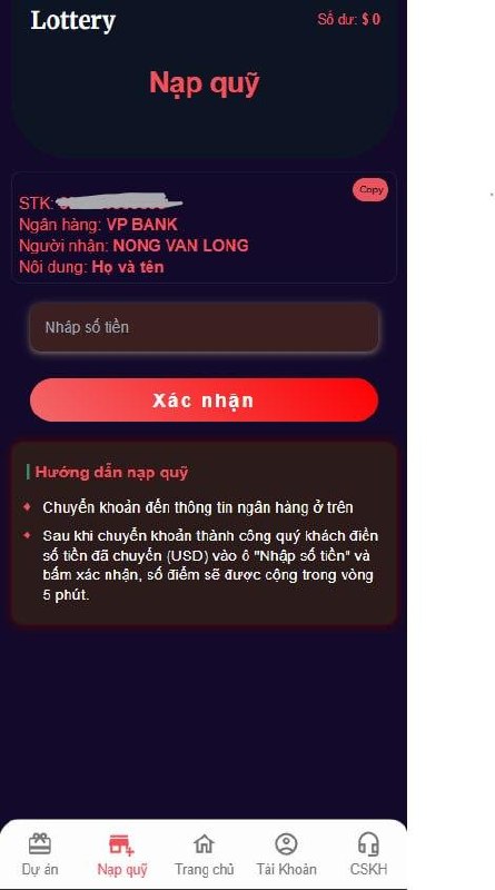 Code App Quỹ Từ Thiện Theo Phiên - Demo Quản Lý Quỹ, Nạp/Rút - ảnh 3