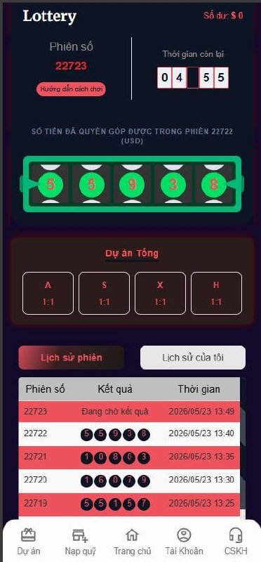 Code App Quỹ Từ Thiện Theo Phiên - Demo Quản Lý Quỹ, Nạp/Rút - ảnh 4