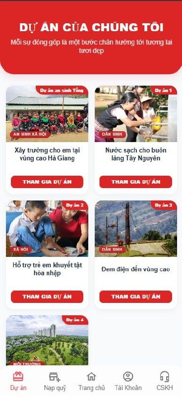 Code App Quỹ Từ Thiện Theo Phiên - Demo Quản Lý Quỹ, Nạp/Rút - ảnh 6
